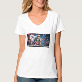 George Washington Rockster - Grondlegger van R T-shirt