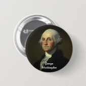 George Washington Ronde Button 5,7 Cm (Voorkant /achterkant)