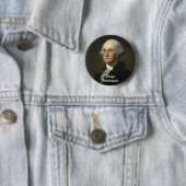 George Washington Ronde Button 5,7 Cm (In situ)