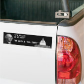 George Washington Speaks Bumpersticker (Op Truck)