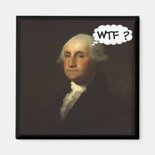 George Washington Spinning in zijn graf Magneet