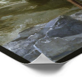 George Washington steekt de Delaware over Poster (Hoek)