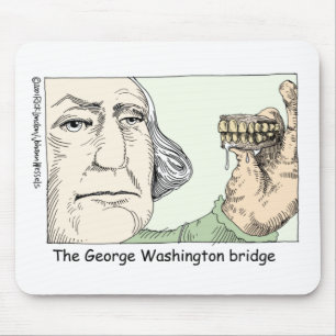 George Washington Tanden Grappige Cadeaus & Verzam Muismat