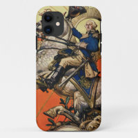 George Washington te paard