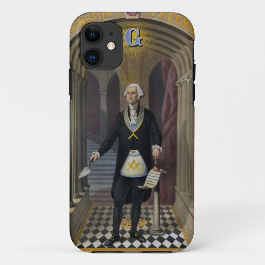 George Washington, The Mason Case-Mate iPhone Case (Achterkant)