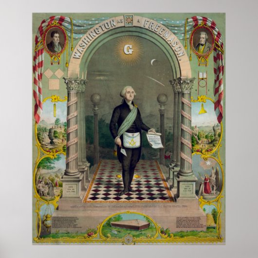 George Washington, The Mason Poster (Voorkant)