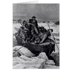 George Washington traversant la rivière Delaware