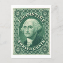 George Washington Twaalf Cents US Postage