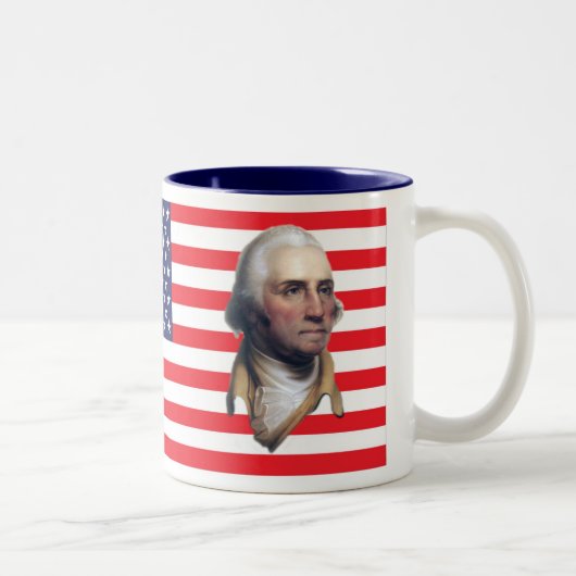 George Washington US Drapeaux Mugs (Droit)