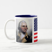 George Washington US Drapeaux Mugs (Gauche)