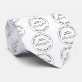 George Washington USA Land Surveyor Seal Stropdas (Opgerold)