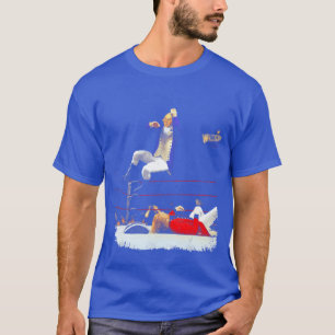 George Washington worstelen retro vriend T-shirt