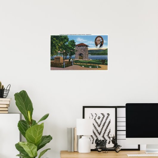 George Washington's hoofdkwartier, toren van de Vi Poster (Thuiskantoor)