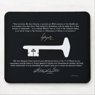 George Washington's Liberty Key Mousepad Muismat