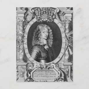 George William Duke of Braunschweig-Luneberg Briefkaart