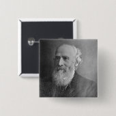 George Williams Vierkante Button 5,1 Cm (Voorkant /achterkant)