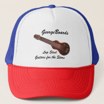 GeorgeBoards Lap Steel Guitar Baseball Hat