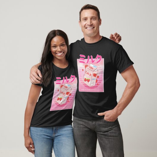 Georgenotfound Merch Japans aardbeienmelk T-shirt (Unisex)