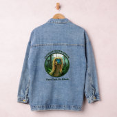 Georgeousaurus Blond Dinosaur Denim Jacket (Hangar)