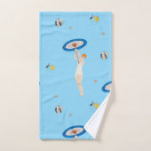 Georges Barbier Au Lido 1924 Illustration de mode (Serviette à main)