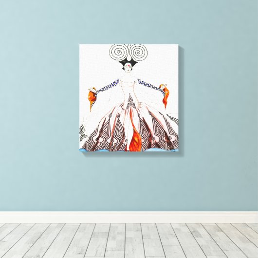 Georges Barbier Mode Art déco (Insitu (Plancher de Bois))