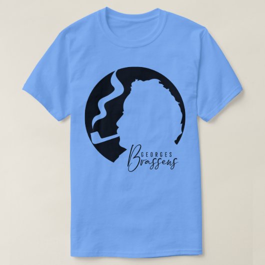 Georges Brassens Hommage T-shirt (Design voorkant)