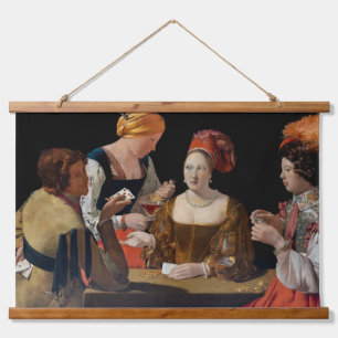Georges de la Tour - Cheat with Ace of Diamonds Hangend Wandkleed