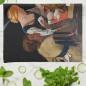 Georges de la Tour - Cheat with Ace of Diamonds Theedoek (Gevouwen)