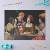 Georges de la Tour - Cheat with Ace of Diamonds Tissuepapier (Craft)