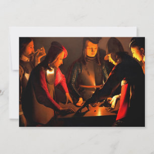 Georges de la Tour - de Dices-spelers Kaart