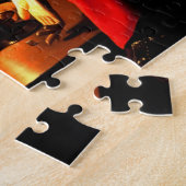 Georges de la Tour - de Dices-spelers Legpuzzel (Zijkant)