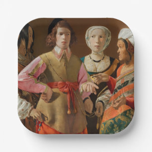 Georges de la Tour - The Fortune Teller Papieren Bordje