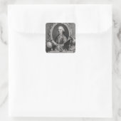Georges-Louis Leclerc Comte de Buffon Vierkante Sticker (Tas)