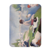 Georges Pierre Seurat | Bathers at Asni � res, 188 Magneet (Verticaal)