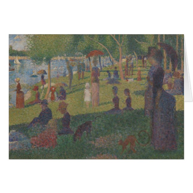 Georges Pierre Seurat | Etudier pour un dimanche s (Devant horizontal)