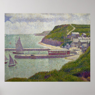 Georges Pierre Seurat   Harbour te Port-en-Bessin  Poster