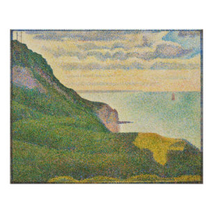 Georges Pierre Seurat  Seascape in Port-en-Bessin Perfect Poster