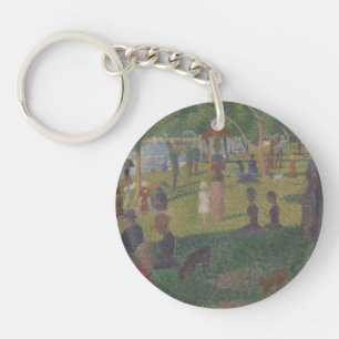 Georges Pierre Seurat Studie voor een Zondag op Sleutelhanger