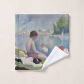 Georges Seurat - Baignades aux Asnières (Gant de toilette)