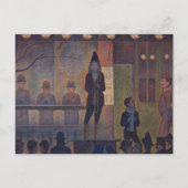Georges Seurat - Circus Diavoorstelling Briefkaart (Voorkant)