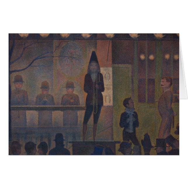 Georges Seurat - Circus Sideshow (Devant horizontal)