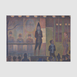 Georges Seurat - Circus Slideshow Tissuepapier