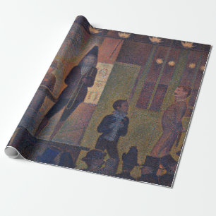 Georges Seurat - Circusattractie Cadeaupapier
