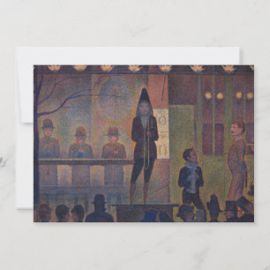 Georges Seurat - Circusattractie Kaart