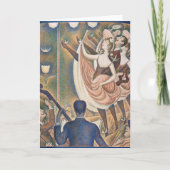 Georges Seurat - De Chahut Kaart (Voorkant)