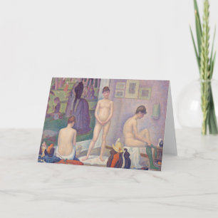 Georges Seurat - De modellen Kaart