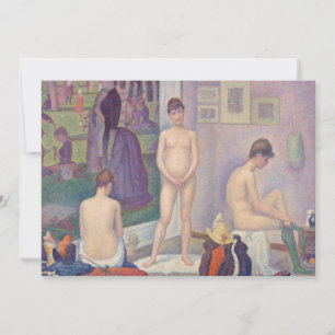 Georges Seurat - De Modellen Kaart