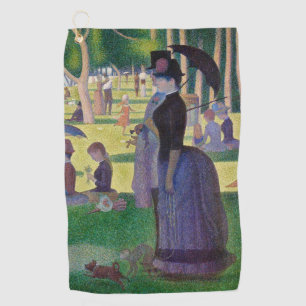 Georges Seurat - Een zondag op La Grande Jatte Golfhanddoek