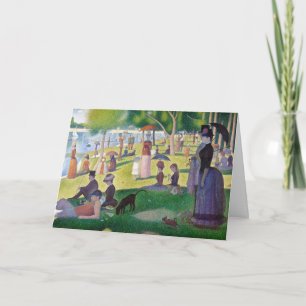 Georges Seurat - Een zondag op La Grande Jatte Kaart