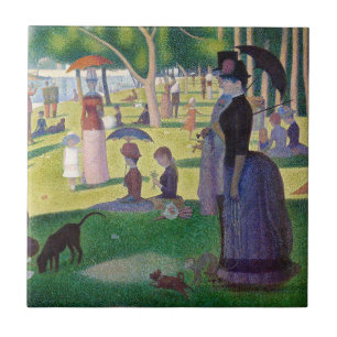 Georges Seurat - Een zondag op La Grande Jatte Tegeltje